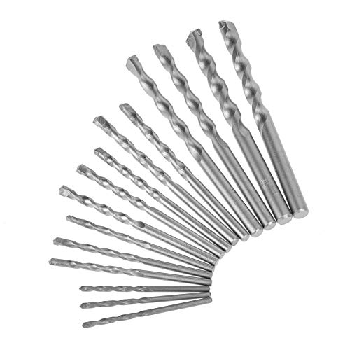 HSS Mikrobohrer-Set, 15 Stück, 3–10 mm, Hartmetallspitze, Steinbohrer für Beton, Ziegel, Fliesen HSS Mikrobohrer-Set, 15 Stück, 3–10 mm, Hartmetallspitze, Steinbohrer für Beton, Ziegel, Fliesen von Wakects