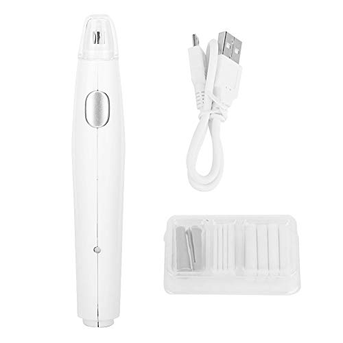 Handlicher Elektrischer Radiergummi, Elektrischer Radiergummi Handlicher Elektrischer USB-Lade-Refill16 Ersatzminen (Weiss) von Wakects