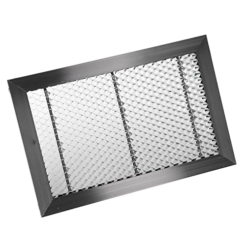 Honeycomb Arbeitstisch 300 x 200 x 22 mm Bienenstock-Arbeitsplatte CNC-bearbeitetes Laserschneidbett,Kompatibel mit verschiedenen Graviermaschinen von Wakects