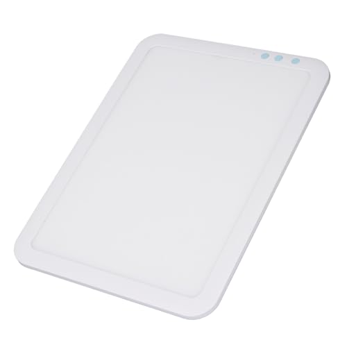 LED Licht Pad, Kabellos Batteriebetrieben Leuchtkasten, Leuchttafel zum Nachzeichnen, Leuchttisch Wiederaufladbar, 35 X 26cm, 3 Farbmodi 6 Helligkeitsstufen, für Malen LED Licht Pad, Kabellos Batteriebetrieben Leuchtkasten, Leuchttafel zum Nachzeichnen, Leuchttisch Wiederaufladbar, 35 X 26cm, 3 Farbmodi 6 Helligkeitsstufen, für Malen von Wakects