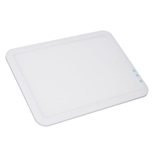 LED Licht Pad, Kabellos Batteriebetrieben Leuchtkasten, Leuchttafel zum Nachzeichnen, Leuchttisch Wiederaufladbar, 35 X 26cm, 3 Farbmodi 6 Helligkeitsstufen, für Malen von Wakects
