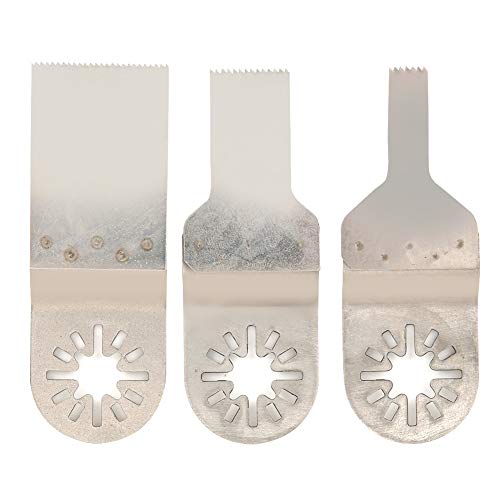 Oszillierende Sägeblätter, 3-teiliges Multitool-Blatt-Set, Multitool-Oszillationswerkzeug-Zubehör für, Fein, Worx, Dremel, usw. Oszillierende Sägeblätter, 3-teiliges Multitool-Blatt-Set, Multitool-Oszillationswerkzeug-Zubehör für, Fein, Worx, Dremel, usw. von Wakects
