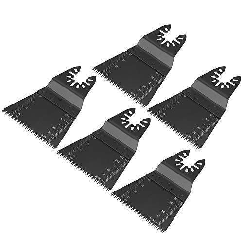 Oszillierende Sägeblätter, 5-teiliges Multitool-Blatt-Set, 65 Mm, Multitool-Oszillationswerkzeug-Zubehör Zum Schneiden von Weichmetall, Holz, Kunststoff Oszillierende Sägeblätter, 5-teiliges Multitool-Blatt-Set, 65 Mm, Multitool-Oszillationswerkzeug-Zubehör Zum Schneiden von Weichmetall, Holz, Kunststoff von Wakects
