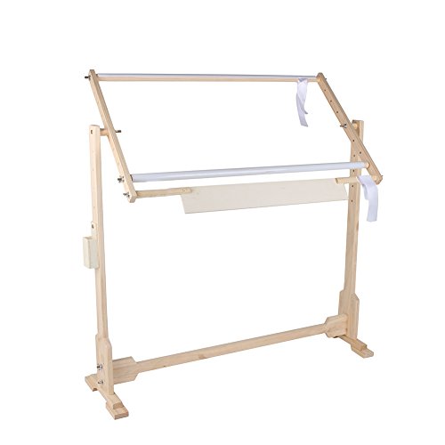 Stickerei-Ständer, Tapisserieständer, 14 CT Holzboden Tapisserieständer mit 5 Höhen Stickerei-Ständer, Tapisserieständer, 14 CT Holzboden Tapisserieständer mit 5 Höhen von Wakects