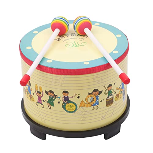 Wakects 8 Inch Holztrommel für Kinder Percussion Instrument mit 2 Schlägeln für rhythmische Entwicklung Wakects 8 Inch Holztrommel für Kinder Percussion Instrument mit 2 Schlägeln für rhythmische Entwicklung von Wakects