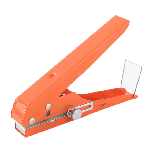 Wakects Ergonomischer Lochpuncher, Atemberaubendes Finish, Verstellbare Position, Vielseitiger Anwendungsstempel für PVC -Karten von Wakects