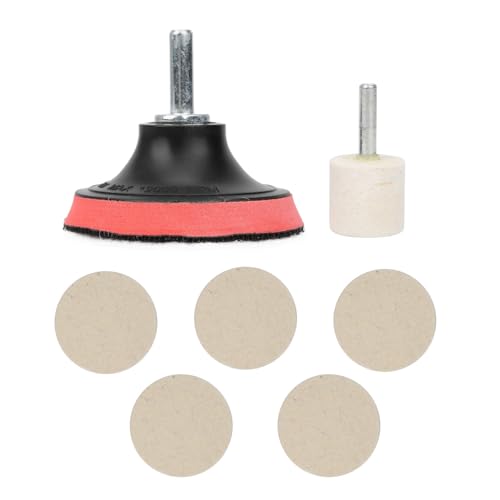 Wakects Glaspolierkit, Windschutzscheibe Remover -Autoskratzer Reparatur Ceriumoxidpulverpolierkit mit Wollfilmpolsts für Uhrfenster Marmorauto Zuhause Wakects Glaspolierkit, Windschutzscheibe Remover -Autoskratzer Reparatur Ceriumoxidpulverpolierkit mit Wollfilmpolsts für Uhrfenster Marmorauto Zuhause von Wakects