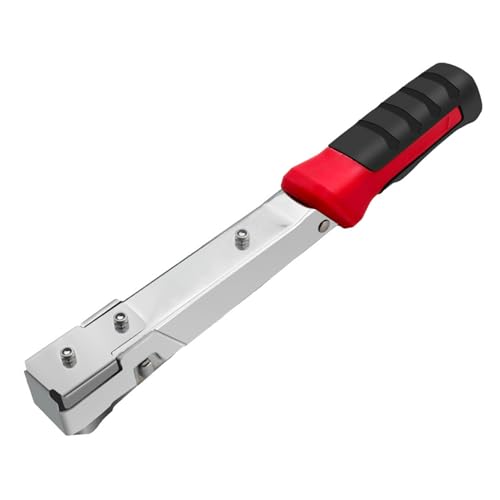 Wakects Handheld Hammer Tacker Stapler Handbuch Hammer Hefter Hammer Tacker für Möbel Tischlerei Dekoration Fixierung von Verkabelung mit Ergonomischem Gummiertem Griff Legierungsstahl Wakects Handheld Hammer Tacker Stapler Handbuch Hammer Hefter Hammer Tacker für Möbel Tischlerei Dekoration Fixierung von Verkabelung mit Ergonomischem Gummiertem Griff Legierungsstahl von Wakects