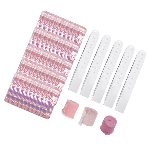 Wakects Lesezeichen Machen Kit, Rechteckiges Loch Acryl -Lesezeichen Set für Handwerk von Wakects