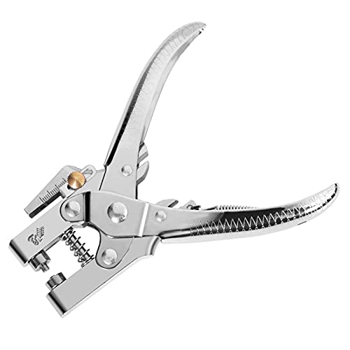 Wakects Öltelettpunchkit, Loch Puncher Manual Loch Punch Press Öffnungswerkzeug Grommet mit 100pcs Metall Ölungen für Lederkleidung Gürtelpapier Versiegelung Verpackung Wakects Öltelettpunchkit, Loch Puncher Manual Loch Punch Press Öffnungswerkzeug Grommet mit 100pcs Metall Ölungen für Lederkleidung Gürtelpapier Versiegelung Verpackung von Wakects