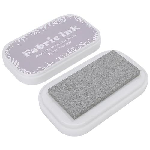 Wakects Tinten-Pad-Stempel-Pad, Helle Farben Schwamm-Tinten-Stempel-Pad für Gummistempel-Handwerk-Papier Tuch Holz 3,7x2,2 Zoll (BD-281 Kaltasche) von Wakects
