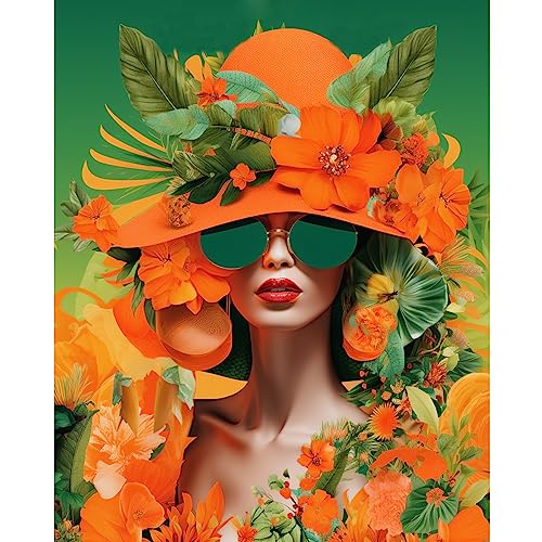 Blumen-Poster Frau Bild Malen nach Zahlen für Erwachsene Studenten Anfänger Geschenk Ölgemälde-Kits auf Leinwand mit Pinseln Acrylpigment digitale Malerei für Zuhause Zimmer Wanddekoration Blumen-Poster Frau Bild Malen nach Zahlen für Erwachsene Studenten Anfänger Geschenk Ölgemälde-Kits auf Leinwand mit Pinseln Acrylpigment digitale Malerei für Zuhause Zimmer Wanddekoration von Walarky