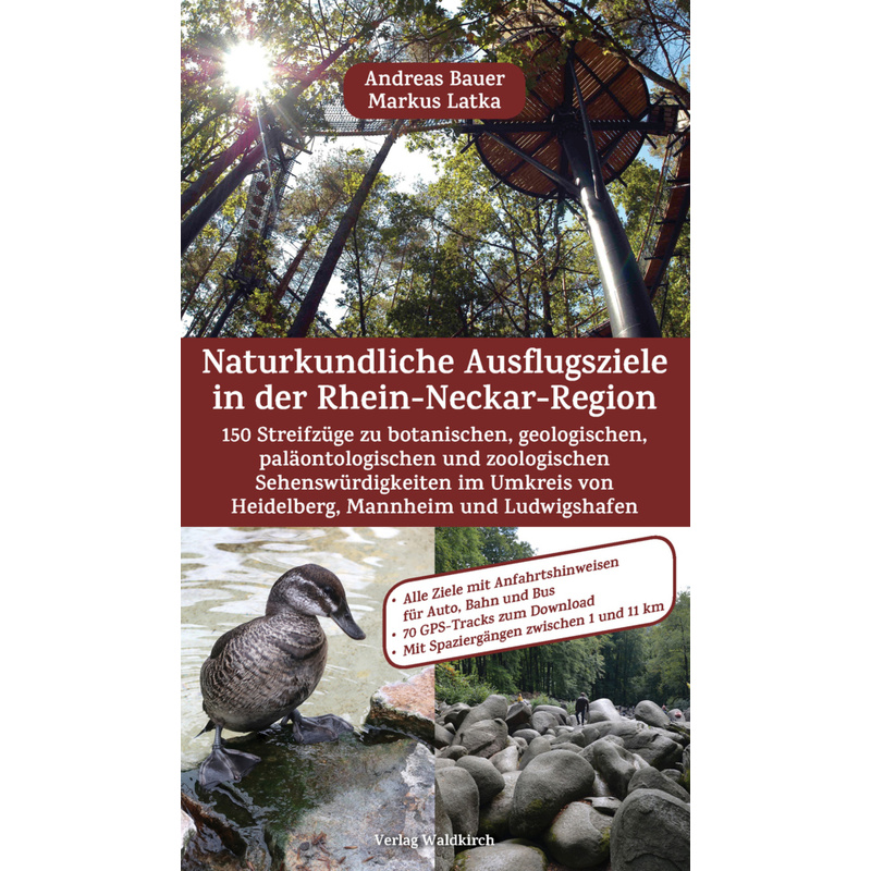 Naturkundliche Ausflugsziele In Der Rhein-Neckar-Region - Markus Latka, Andreas Bauer, Kartoniert (TB) von Waldkirch Verlag