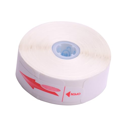 1 Roll Thermal Etikett Papier Selbstkleber Name Preis Barcode Aufkleber Keine Tinte Einfach zu Stikieren für den Etiketthersteller L11 (15 x 30 mm 210 Blätter) von Walfront