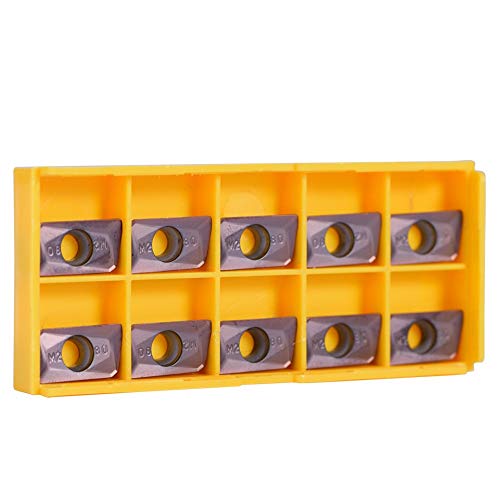 Walfront 10pcs Parallelogramm Form CNC Hartmetall Einsatzschneider Wendeschneiddrehmaschine Fräseinsätze Drehwerkzeuge mit Schachtel APMT1604PDER-M2 VP15TF für Regular Steel Walfront 10pcs Parallelogramm Form CNC Hartmetall Einsatzschneider Wendeschneiddrehmaschine Fräseinsätze Drehwerkzeuge mit Schachtel APMT1604PDER-M2 VP15TF für Regular Steel von Walfront