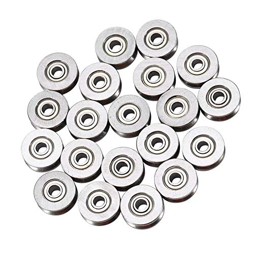 20 Stücke Kugellager, V623ZZ Miniatur Stahl 4x13x7mm für Führungsrolle Schiene Track Liner Motion System 20 Stücke Kugellager, V623ZZ Miniatur Stahl 4x13x7mm für Führungsrolle Schiene Track Liner Motion System von Walfront