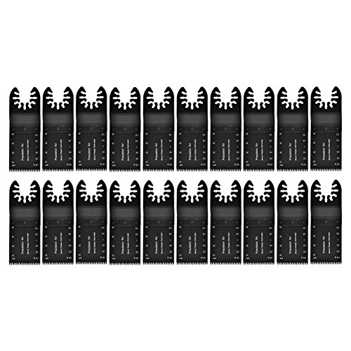 20 stücke Schnellverschluss Oszillierende Multitool Sägeblätter Universal Metall Holz Klinge Set Fit Fein Porter Rockwell Kabel Schwarz Decker Handwerker 20 stücke Schnellverschluss Oszillierende Multitool Sägeblätter Universal Metall Holz Klinge Set Fit Fein Porter Rockwell Kabel Schwarz Decker Handwerker von Walfront