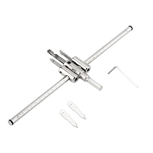 Kreisschneider Holz Verstellbar 30-300mm Lochsäge Silber Einstellbare Lochsäge Metall Holz Kreis Lochschneider Säge Bohrer Kit DIY Kreisschneider Metall Kreisschneider Holz Verstellbar 30-300mm Lochsäge Silber Einstellbare Lochsäge Metall Holz Kreis Lochschneider Säge Bohrer Kit DIY Kreisschneider Metall von Walfront