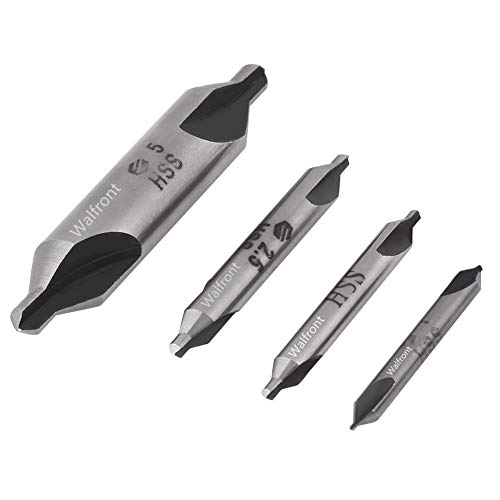 4 Stücke 1/2 / 2,5 / 5mm 60 Grad Triton Edelstahl HSS Zentrum Bohrer Set Drehmaschine Kombiniert Center Bohrer Senker für Metall 4 Stücke 1/2 / 2,5 / 5mm 60 Grad Triton Edelstahl HSS Zentrum Bohrer Set Drehmaschine Kombiniert Center Bohrer Senker für Metall von Walfront