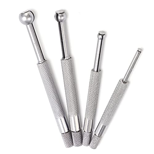 4PCS Lochlehren-Set Vollkugel-Teleskoplehre 3-13 Mm Zum Messen Kleiner Löcher Schlitze Nuten von Walfront