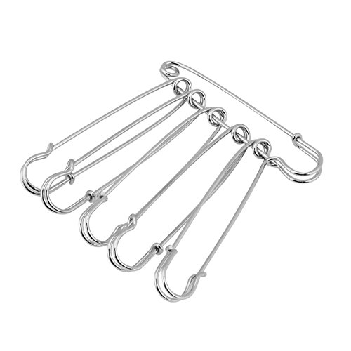 50pcs 2.95Inch Eisen Sicherheitsnadeln Craft Pins für Schmuckherstellung Kleidung DIY 50pcs 2.95Inch Eisen Sicherheitsnadeln Craft Pins für Schmuckherstellung Kleidung DIY von Walfront