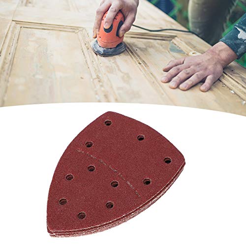 60pcs Mausschleibeblätter Maus -Sandpapier 11 Löcher Sandpapier Palmenschleifpapier Aluminiumoxidschleifpolster mit Idealem Schleifpolierpoliermaterial Erzeugnis (40 Maschen) von Walfront