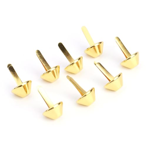 Craft Nagelhead Stud Nailhead Spike Dekoration - 50pcs Geldbeutel Handtasche Füße Füße Nagelkopf -Stollen Spike Leder mit Feiner Glänzender Kunstsupplies, die Gute Dekoration für Ihre Taschen und Craft Nagelhead Stud Nailhead Spike Dekoration - 50pcs Geldbeutel Handtasche Füße Füße Nagelkopf -Stollen Spike Leder mit Feiner Glänzender Kunstsupplies, die Gute Dekoration für Ihre Taschen und von Walfront