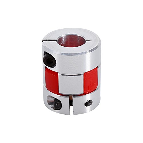 Wellenkupplung Flexible Elastischen Kupplungskoppler 8 × 12mm Klammer-Pflaume Kupplungswelle Für Schrittmotor Aluminium Wellenkupplung Flexible Elastischen Kupplungskoppler 8 × 12mm Klammer-Pflaume Kupplungswelle Für Schrittmotor Aluminium von Walfront