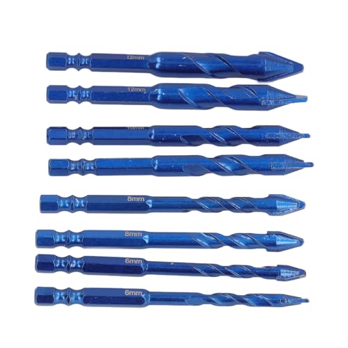 Hochfestige Exzentrische Bohrbohrbit Set 8pcs Hochgeschwindigkeits-Wolfram-Stahl M35 Bit 1/4-1/2 Zoll für Metallziegel Holzholz 6 Mm-12 Mm Sechskant Shank 6,35 Mm Hochfestige Exzentrische Bohrbohrbit Set 8pcs Hochgeschwindigkeits-Wolfram-Stahl M35 Bit 1/4-1/2 Zoll für Metallziegel Holzholz 6 Mm-12 Mm Sechskant Shank 6,35 Mm von Walfront