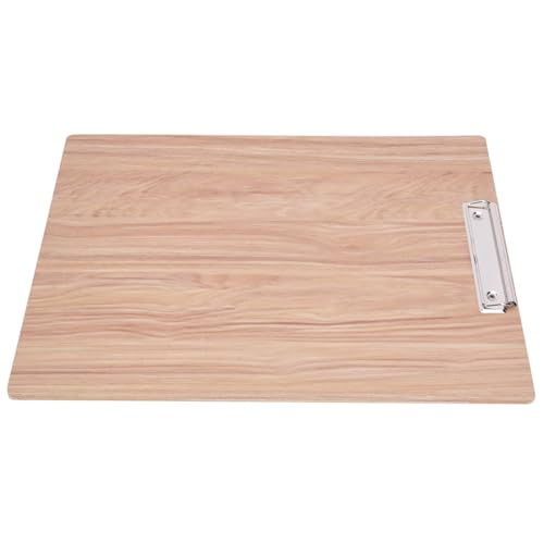 Hochstärke -Zwischenablage mit Sicherem Papierclip Leicht & Kompaktes Holz -Skizzenbrett Vielseitig Zum Skizzieren des Schreibens Schreiben Zeichnung Bequemes mit Flache und Glatte Oberfläche von Walfront