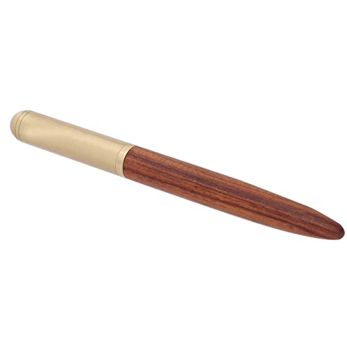 Walfront Holz Füllfederhalter Elegant Geschenk Stift für Kalligraphie Unterschrift Executive Business, Bestbewerteten Holz Handgefertigten Füllfederhalter 0,7mm(Rosenholz) von Walfront