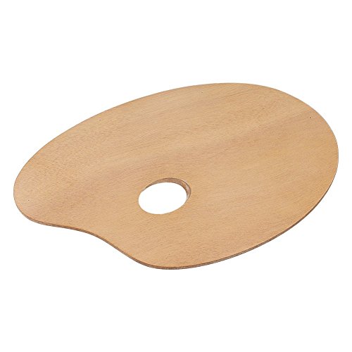 Malpalette aus Holz, 20 x 30 cm, ovale Holzpalette, Öl-/Acryl-Farbtablett, Holzmalerei Werkzeug Malpalette aus Holz, 20 x 30 cm, ovale Holzpalette, Öl-/Acryl-Farbtablett, Holzmalerei Werkzeug von Walfront