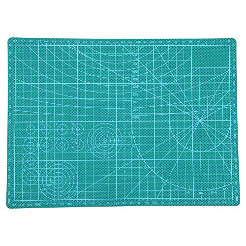 Schneidebrett, A4, langlebiges PVC-Gittermuster, professionelle selbstheilende Schneidematte, Mehrzweck-DIY-Werkzeuge, Schneideunterlage, ideal für Handwerk und Werkstatt. von Walfront