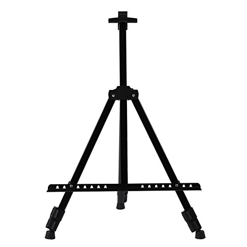 Staffelei für Künstler, Metall-Staffelei, 53,3 cm bis 167,6 cm, höhenverstellbar, mit tragbarer Tasche zum Zeichnen, Präsentieren und Malen Staffelei für Künstler, Metall-Staffelei, 53,3 cm bis 167,6 cm, höhenverstellbar, mit tragbarer Tasche zum Zeichnen, Präsentieren und Malen von Walfront