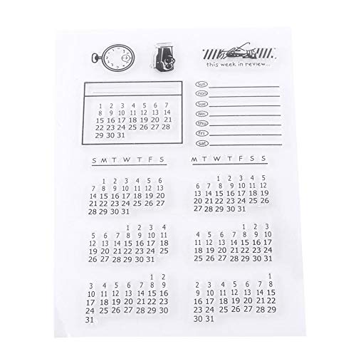 Transparent Siegel Silikon Stempel, Für Scrapbooking Fotoalbum Dekorative Kalender Kinder Weihnachten Spaß Dekoration Lieferungen von Walfront