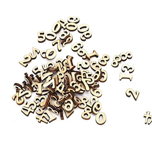 Walfront 200pcs DIY Block Holzblatt Holzschip, Holzblatt Bildungsspielzeughandwerksdekor mit 0-9 Gemischten Zahlen Glatte Oberfläche Unterstützt Hohe Spielbarkeit Walfront 200pcs DIY Block Holzblatt Holzschip, Holzblatt Bildungsspielzeughandwerksdekor mit 0-9 Gemischten Zahlen Glatte Oberfläche Unterstützt Hohe Spielbarkeit von Walfront