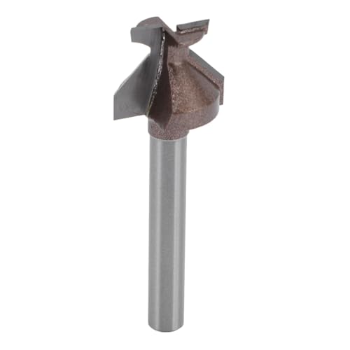 Walfront Bogen Bieger Router Bit 6mm Schaft Zungens Groove Router Bit mit Wolframstahl 13,1 Mm Durchmesser Blätter für Schranktüren Holzpaneele von Walfront
