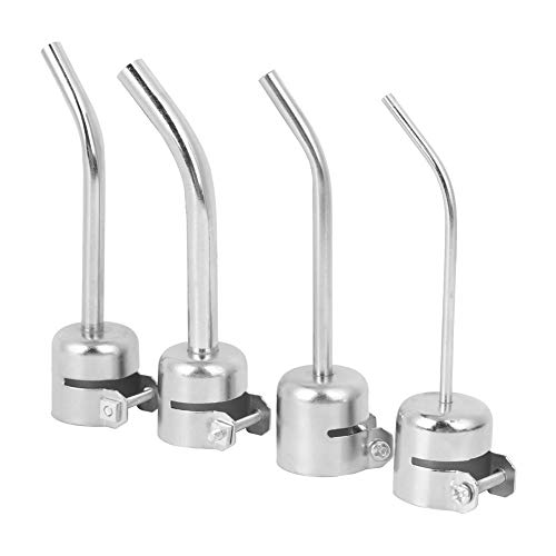 Walfront Heißluftpistolen Düse Extended Elbow Düse Universal Schweißlötzubehör Aluminiumlegierung für 850 850A 852 852D 852D + 950 Heißluftpistole Walfront Heißluftpistolen Düse Extended Elbow Düse Universal Schweißlötzubehör Aluminiumlegierung für 850 850A 852 852D 852D + 950 Heißluftpistole von Walfront
