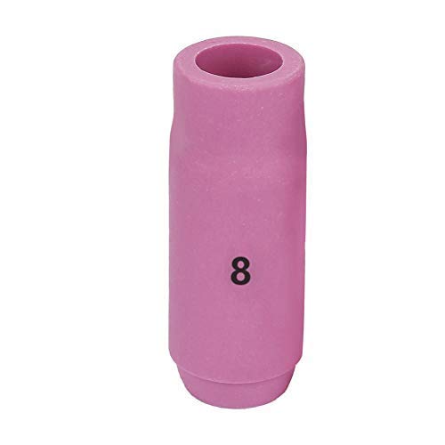 Wig Schweißzubehör, 10 stücke Keramik Düsenschalen 10N50-10N46# 4- # 8 für WP-17/18/26 Wig Schweißbrenner (Düse: 13mm) von Walfront