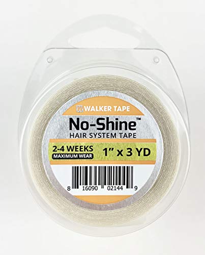 Walker Tape No Shine Doppelseitiges Klebeband, 2,5 cm x 2,5 m Rolle (WKR-NS-S3) von Walker Tape