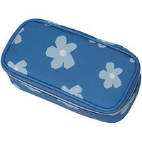 Walker Schlampermäppchen 90ies Flower Powder blue Flower, 21,0 x 10,0 cm von Walker