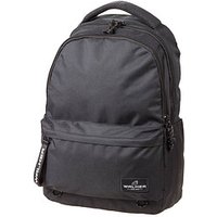 Walker Schulrucksack Classic Alpha Kunstfaser schwarz von Walker