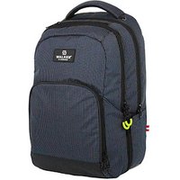 Walker Schulrucksack College 2.0 Kunstfaser dunkelblau/weiß von Walker