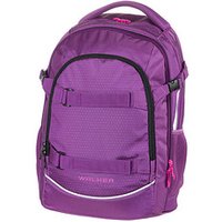 Walker Schulrucksack Fame 2.0 Uni Kunstfaser lila von Walker