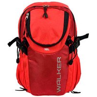 Walker Schulrucksack Flow Kunstfaser rot von Walker