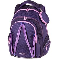 Walker Schulrucksack Kunstfaser blau/weiß Walker Schulrucksack Kunstfaser blau/weiß von Walker