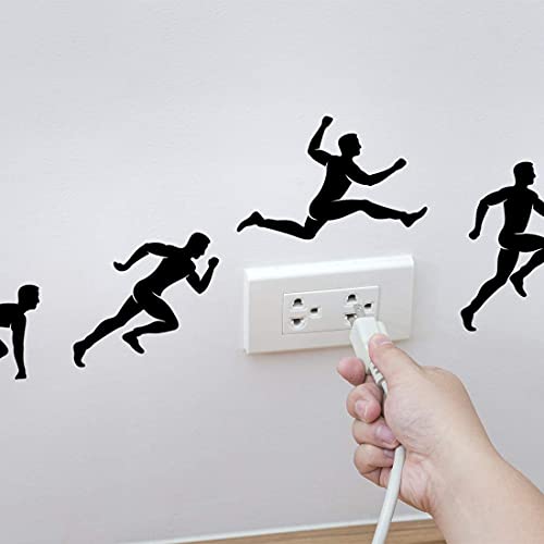 Wandaufkleber, Wandaufkleber, Vinyl, Wandbild, Heimdekoration, Männer, Sport, Steckdosen-Platte, Lichtschalter, Kinderzimmer, Kinderzimmer, Kinderzimmer, Motivation, Jumping Art Aufkleber, Poster Wandaufkleber, Wandaufkleber, Vinyl, Wandbild, Heimdekoration, Männer, Sport, Steckdosen-Platte, Lichtschalter, Kinderzimmer, Kinderzimmer, Kinderzimmer, Motivation, Jumping Art Aufkleber, Poster von Wall4stickers