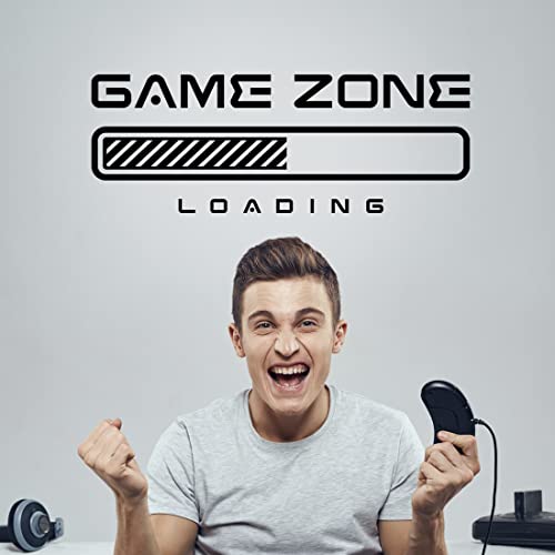 Wandsticker für Jungen, Motiv: Gamer Zone Loading von Wall4stickers