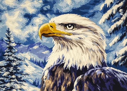 Wallphantom Knüpfen Set Erwachsene,Tier Vogel Weißkopfseeadler,Riegelhaken-Teppich-Kit Mit Riegelhaken-DIY-Teppich,Klinkenhaken-Teppichherstellung,Teppich Für Wohnkultur,80x115cm Wallphantom Knüpfen Set Erwachsene,Tier Vogel Weißkopfseeadler,Riegelhaken-Teppich-Kit Mit Riegelhaken-DIY-Teppich,Klinkenhaken-Teppichherstellung,Teppich Für Wohnkultur,80x115cm von Wallphantom