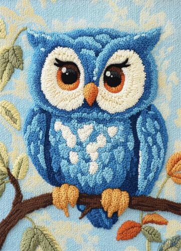 Wallphantom Tier Vogel DIY Latch Hook Rug Kit,Cartoon-Eule,Latch Hook Kits for Adults,Home Carpet Rug Making,Needlework Crafts Rug for Home Decor,80x115cm Wallphantom Tier Vogel DIY Latch Hook Rug Kit,Cartoon-Eule,Latch Hook Kits for Adults,Home Carpet Rug Making,Needlework Crafts Rug for Home Decor,80x115cm von Wallphantom
